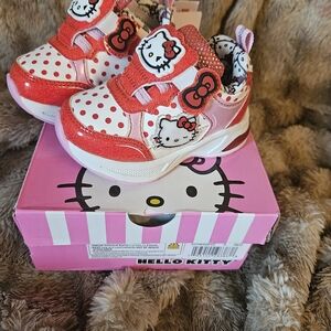 Hello Kitty Pink & Red Light-Up Kids' Sneakers
